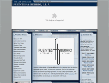 Tablet Screenshot of fuentesberrio.com